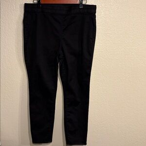 NY&Co soho high waist pull on ankle legging black size XL